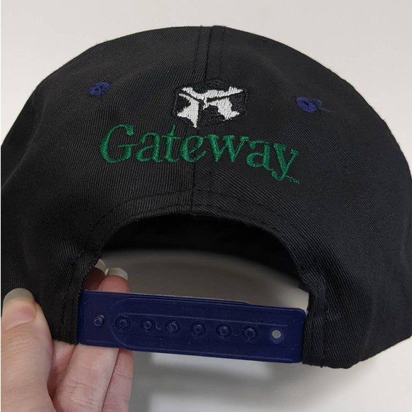 Vintage Sacramento Kings Snapback Baseball Cap 90s Y2K Gateway Logo NBA Official - Picture 9 of 10